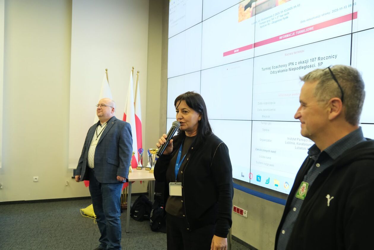  Turniej szachowy w IPN Lublin (zdjęcie 3) - Autor: DW