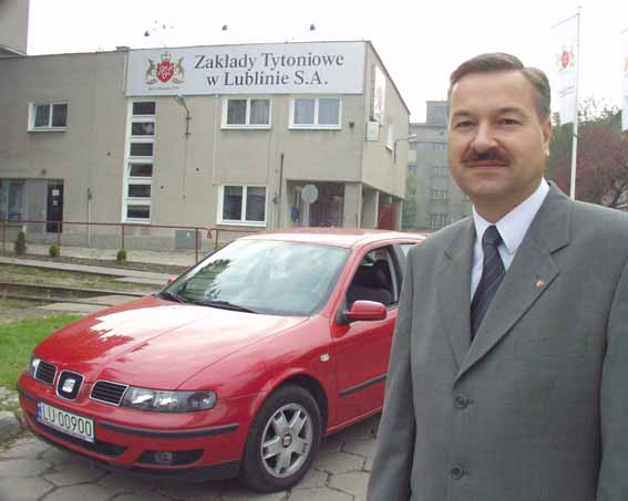 - Dobry , kompaktowy samochód rodzinny - powiedział Marek Maj, prezes zarządu Zakładów Tytoniowych <br />