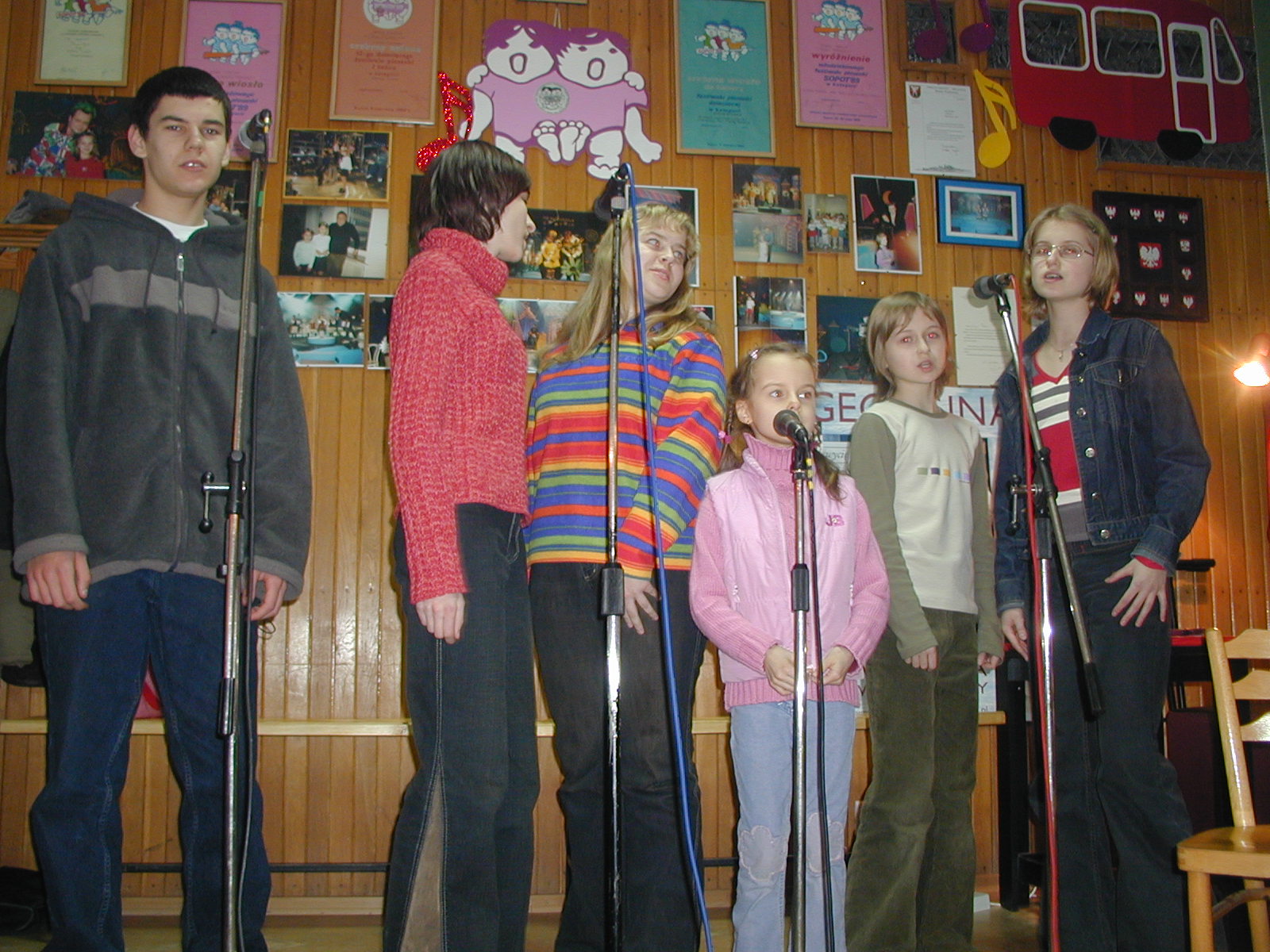 "Chwilka” przygotowuje się do niedzielnego koncertu. Śpiewają Dominika i Martyna Lasieckie, Ola i M