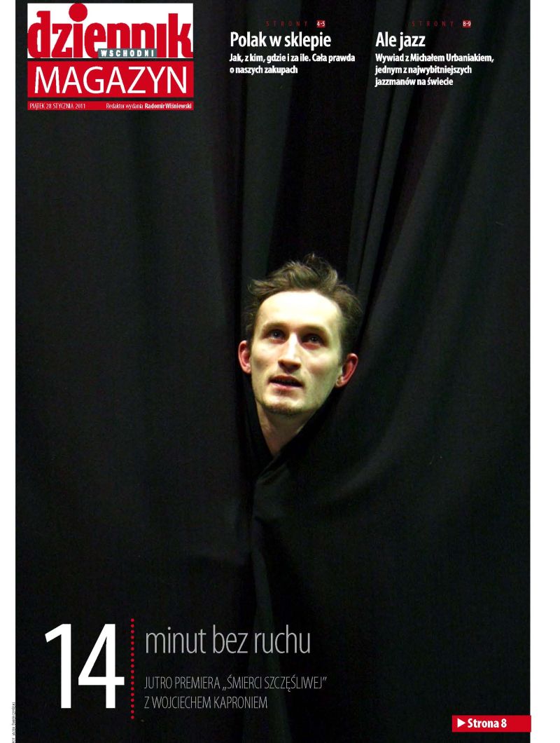 Magazyn, reporterski dodatek do Dziennika Wschodniego w kioskach w piątek, 28 stycznia 2011 roku.