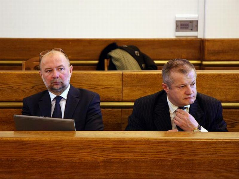 Krzysztof Kwapisz, prokurent Echo Investment (z prawej)
