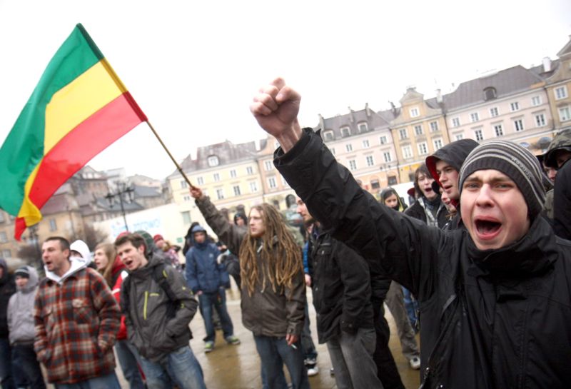 – Wolny świat, wolni ludzie, wolne konopie – skandowali uczestnicy marszu (Jacek Świerczyński)