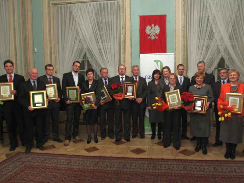 Laureaci konkursu Nasze Dobre Lubelskie w Trybunale Koronnym (Bartłomiej Żurawski)