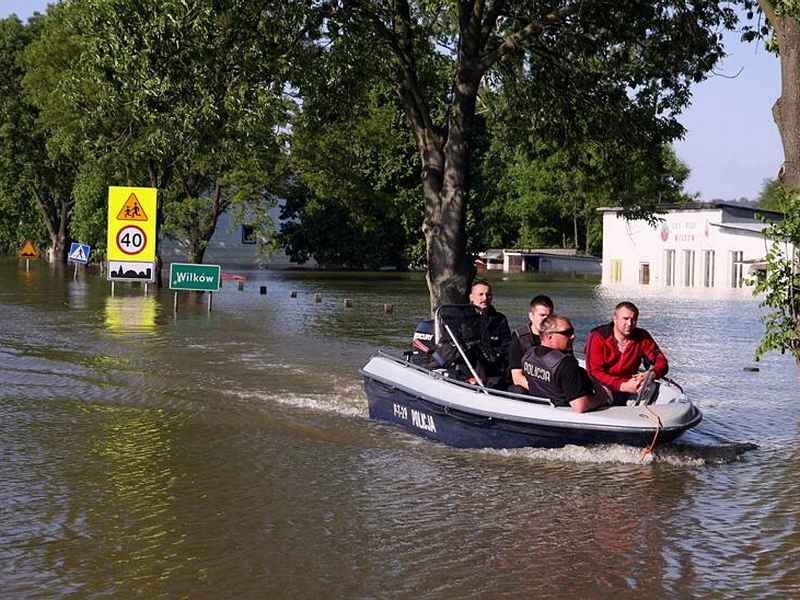 Powódź w gminie Wilków (Jacek Świerczyński / Archiwum)