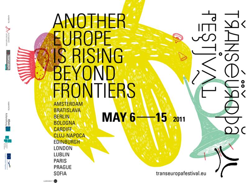Plakat promujący festiwal Transeuropa (mat. organizatora)