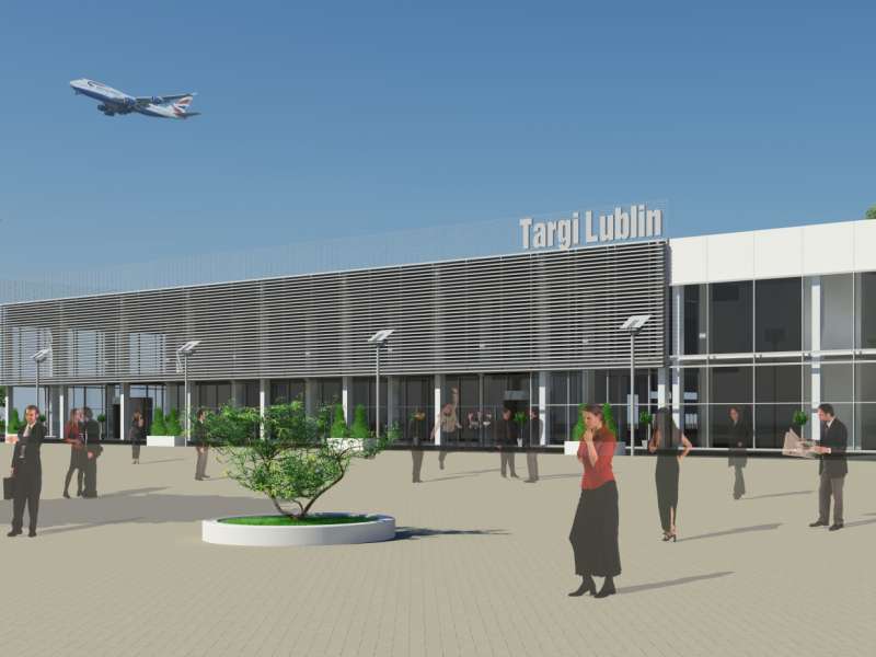 Tak ma wyglądać nowa hala Targów Lublin (Wizualizacja inwestora)