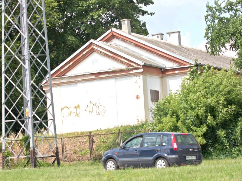Graffiti powstanie na tej ścianie budynku Wydziału Artystycznego. Będzie widoczne z ul. Głębokiej (B