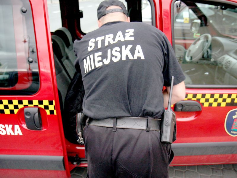 Wczoraj w Lublinie strażnicy przy Krakowskim Przedmieściu karali kierowców, którzy źle zaparkowali (