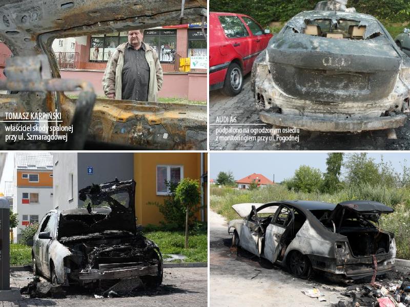Samochody, które spaliły się ostatnio (Maciej Kaczanowski, Bartek Żurawski)
