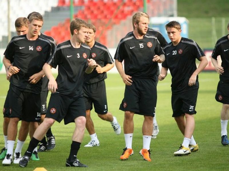 Śląsk - Dundee United. Szkoci podczas treningu we Wrocławiu. (mmwroclaw.pl)