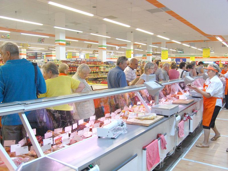 Gama ruszyła w Lubartowie w minioną sobotę. To jeden z największych supermarketów w mieście. (Darius