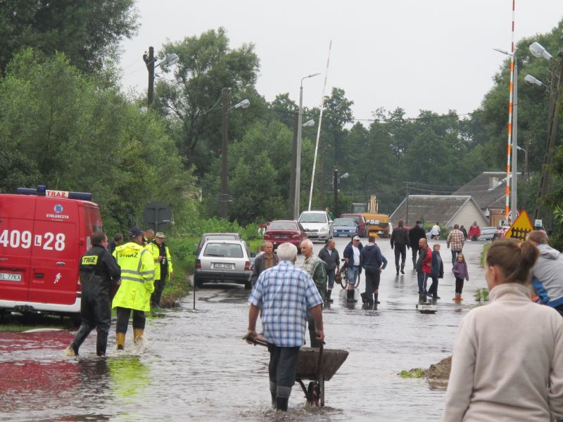 Biłgoraj został zalany 31 lipca. Do dziś poszkodowani nie dostali ani złotówki (Leszek Wójtowicz/Arc