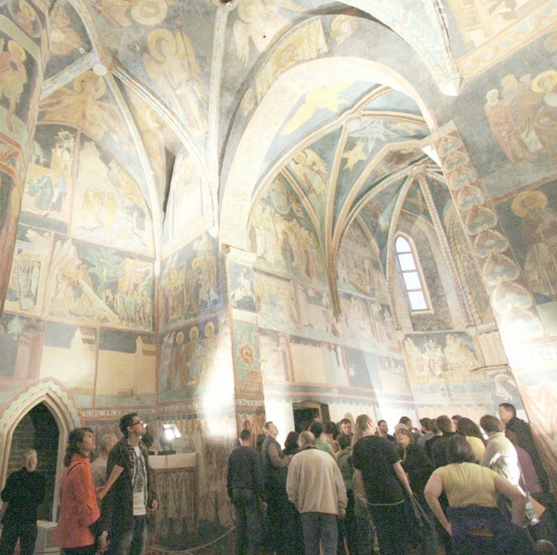 Kaplicy św. Trójcy będą zajęcia, podczas których uczestnicy dowiedzą się jak powstaje fresk i jakie 