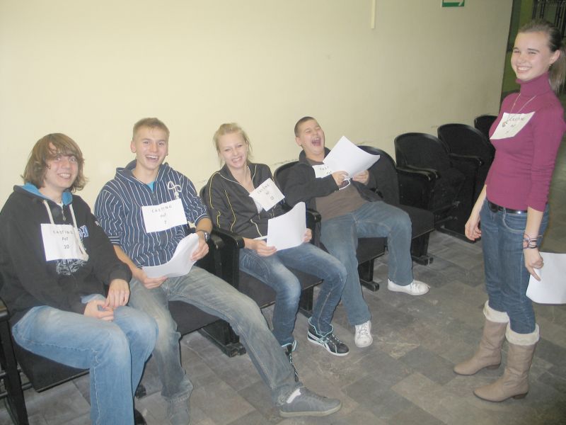 W castingu wzięli udział uczniowie z większości chełmskich gimnazjów.