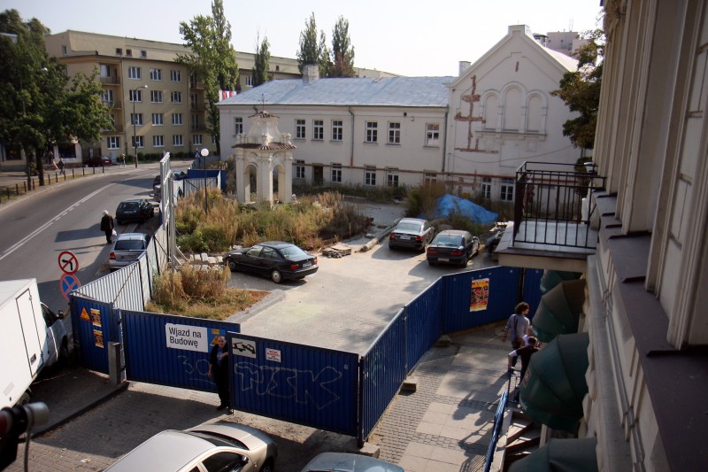 Remont Centrum Kultury w Lublinie trwa już od jesieni 2009 roku (Jacek Świerczyński / Archiwum)