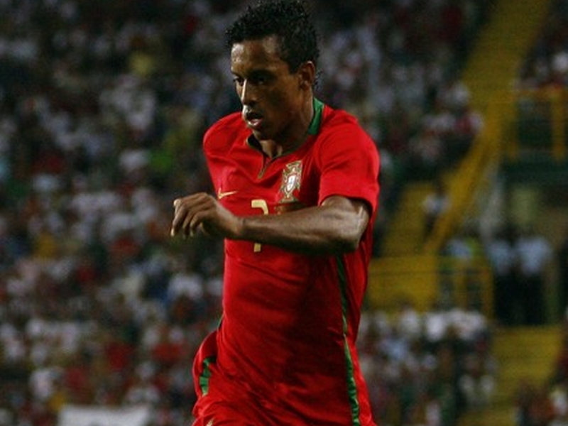 Nani, strzelając gola, przyczynił się do awansu Portugalii (José Goulão/Wikipedia)
