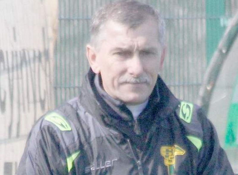 Trener piłkarek Górnika Łęczna Mirosław Staniec (MACIEJ KACZANOWSKI)