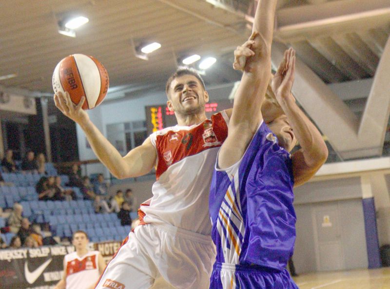 Kamil Michalski zdobył w środę 13 punktów w meczu przeciwko Spójni (MACIEJ KACZANOWSKI)