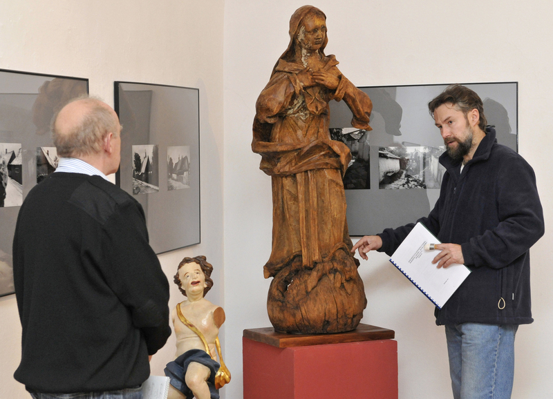 Odrestaurowane przez Mariusza Bubicza rzeźby będą ozdobą muzealnej kolekcji sztuki sakralnej (Grzego