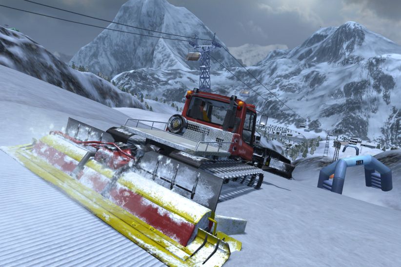 Ski Region Simulator 2012: Kurort Narciarski. Ile znacie innych gier, w których można jeździć ratrak
