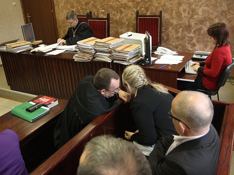 Roman S. – jeden z oskarżonych w tej sprawie – dobrowolnie poddał się karze (MACIEJ KACZANOWSKI)