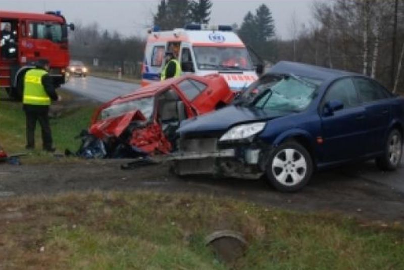 Do wypadku w Liśniku Małym doszło wczoraj przed godz. 8.  (KWP)