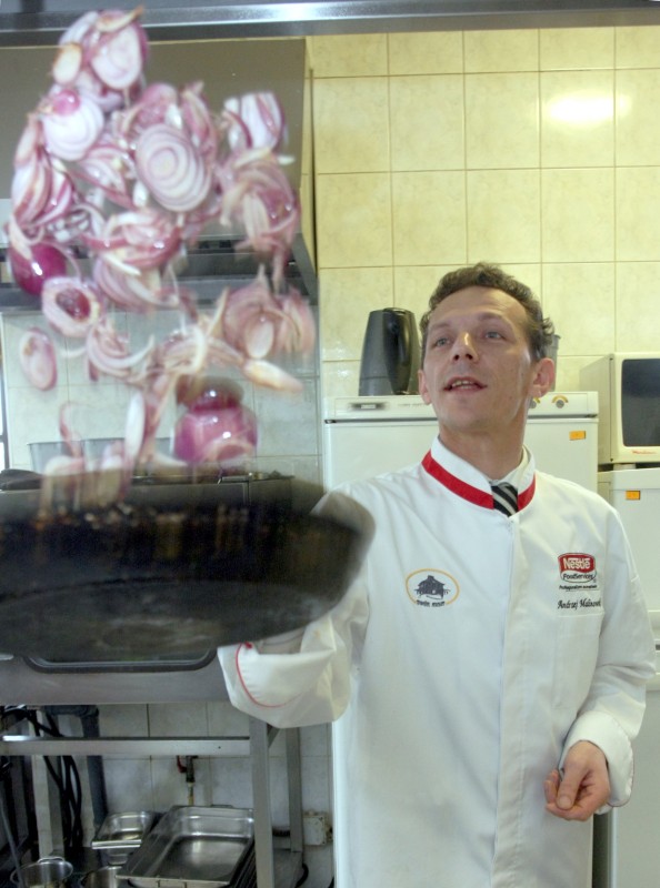 Andrzej Malinowski - jeden z najlepszych kucharzy na Lubelszczyźnie poleca na noworoczny obiad pierś