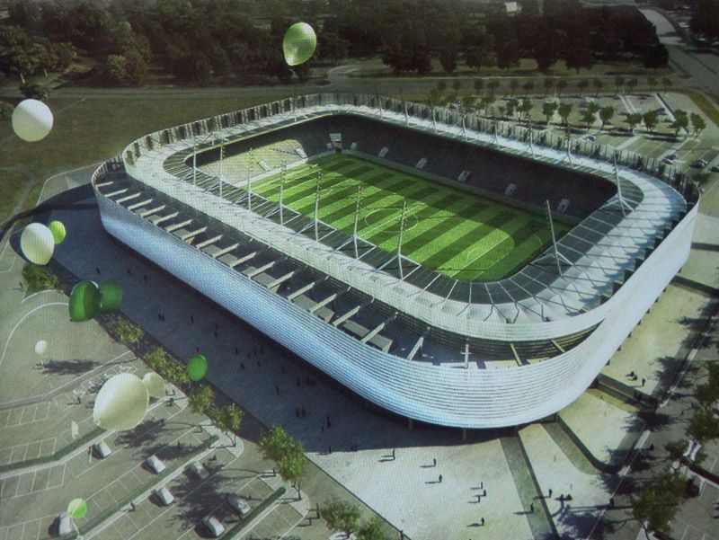 Nowy stadion w Lublinie (repr. Wojciech Nieśpiałowski)