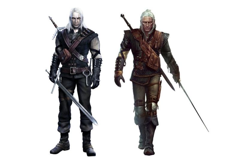 od czasu pierwszego Geralt nieco się zmienił. Ale w obu wersjach sprzedaje się doskonale