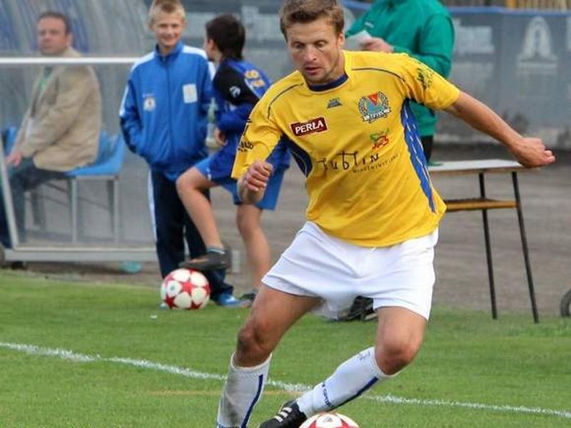 Marcin Popławski strzelił jedną z bramek dla Motoru Lublin (Wojciech Nieśpiałowski)