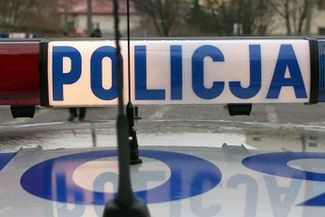 Na miejscu wypadku pracują policjanci. (Archiwum)