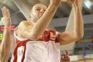 Sergiusz Prażmo rzucił w sobotę 13 pkt (Maciej Kaczanowski)