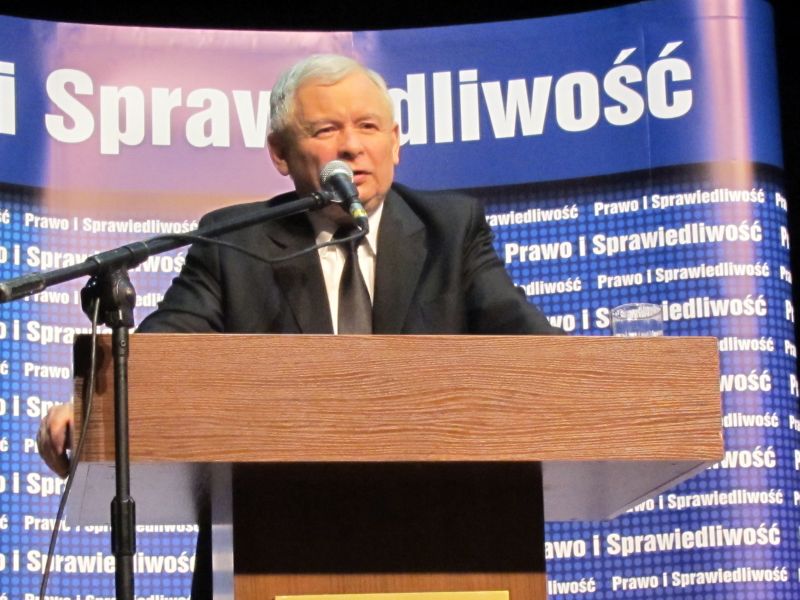 Jarosław Kaczyński w Zamościu (Leszek Wójtowicz)