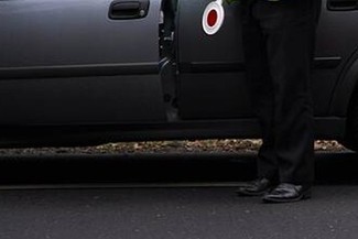 Policjanci zatrzymali samochód do kontroli w Stawie (Jacek Świerczyński / Archiwum)