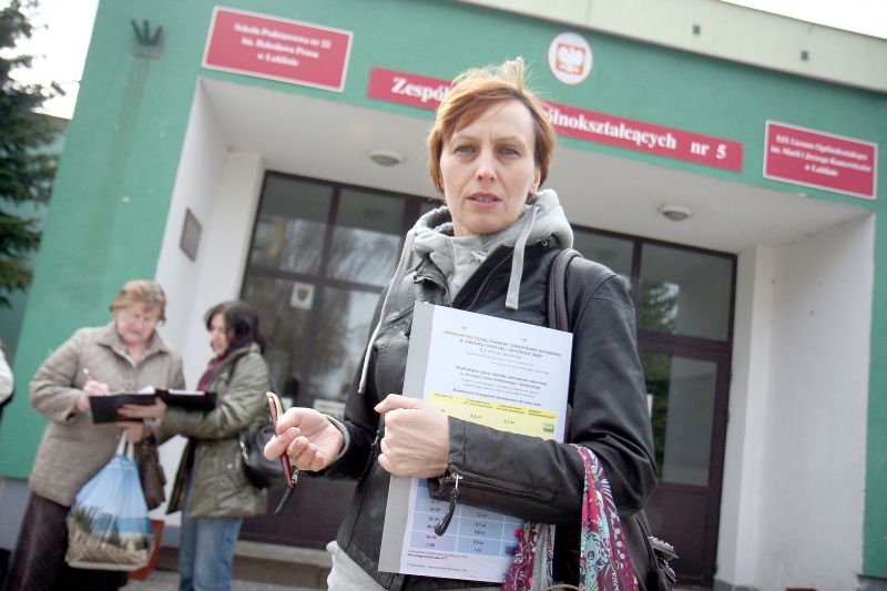 Domagamy się sprawiedliwego traktowania uczniów we wszystkich lubelskich szkołach – mówi Małgorzata 