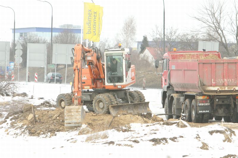 Budowa drogi S17 na odcinku Lublin–Piaski. (Maciej Kaczanowski)