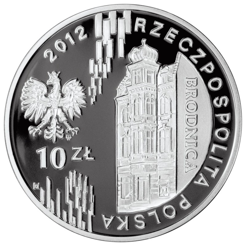 Srebrna moneta o nominale 10 zł - awers (NBP)