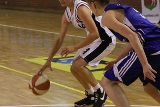 Daria Cybulak była najskuteczniejszą koszykarką AZS UMCS w sobotnim meczu (Maciej Kaczanowski/Archiw