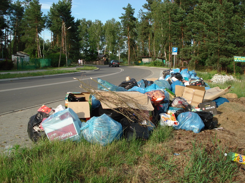 Zryczałtowane opłaty za śmieci mają wyeliminować takie sytuacje<br />
 (Fot. Jacek Barczyński)
