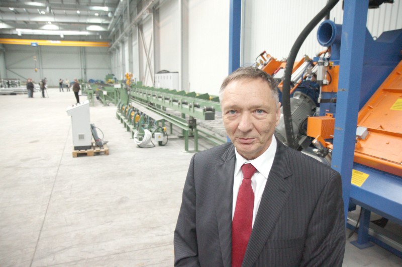 Dzięki inwestycji na Felinie firma może produkować kilkaset ton prętów miesięcznie – mówi Bogdan Żuc