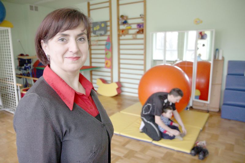 – Dziecko ma tutaj zapewnioną opiekę, rehabilitację i terapię – mówi Joanna Rudzka-Kamieniak, kierow