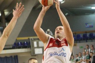 Fragment meczu Wikany-Startu Lublin z MOSiR Krosno (MACIEJ KACZANOWSKI)