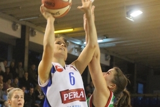 Kasia Trzeciak rzuciła 34 punkty dla AZS UMCS Lublin (Wojciech Nieśpiałowski)