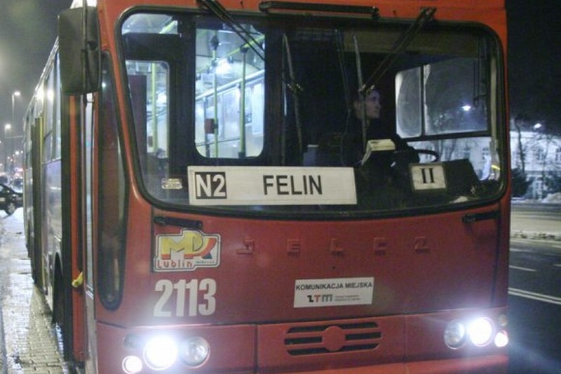 W maju nocne autobusy linii N2 zaczną dojeżdżać z Lublina do Świdnika (Maciej Kaczanowski / Archiwum