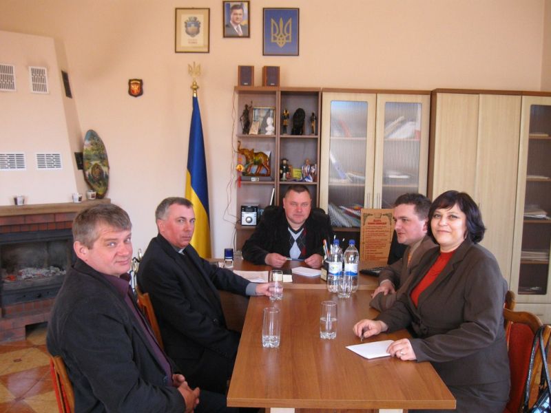 Wizyta delegacji samorządowców z Ulhówka w Uhnowie (UG Ulhówek)