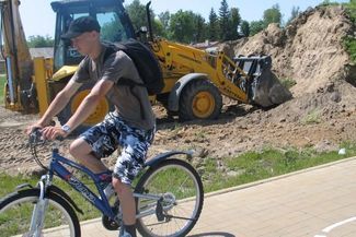 Po dawnym stadionie "Gwardii”, a następnie "Granicy” nie ma już ani śladu
 (Fot. Jacek Barczyński