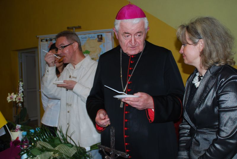 Biskup Karpiński osobiście placków w Chełmie nie usmażył, ale popróbował tych przygotowanych na pocz