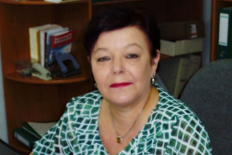 Małgorzata Zińczuk, bibliotekarka z 30-letnim stażem.  (MBP we Włodawie)