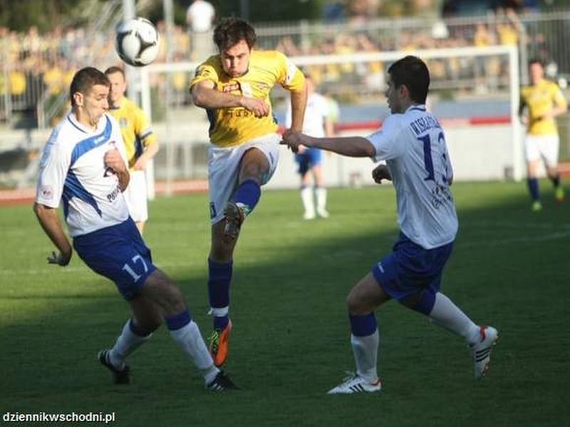 Igor Migalewski (w środku) zaliczył udany sezon (Maciej Kaczanowski)