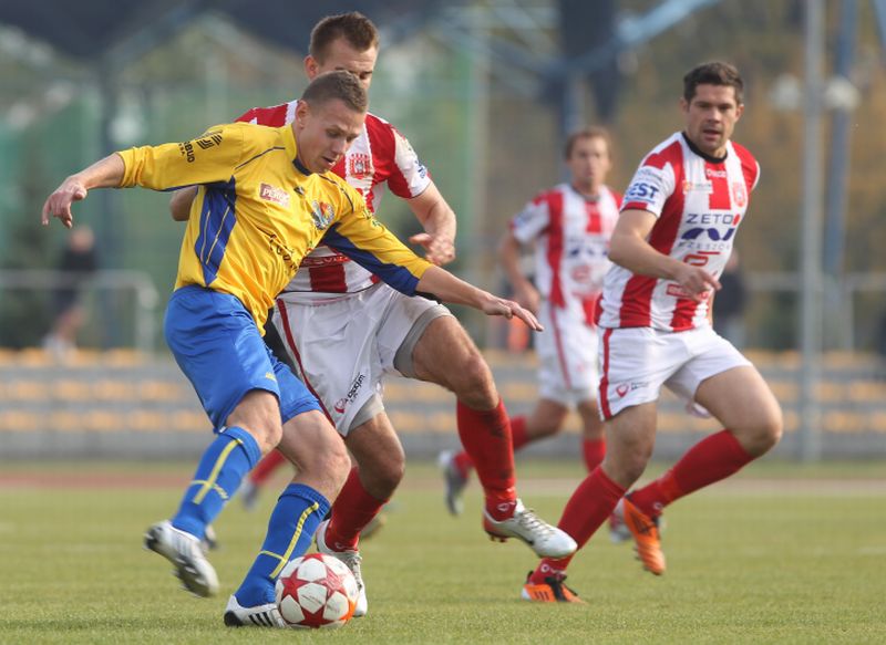 Jesienią w Rzeszowie Motor przegrał aż 0:4, a samobójczą bramkę strzelił wówczas Damian Falisiewicz,